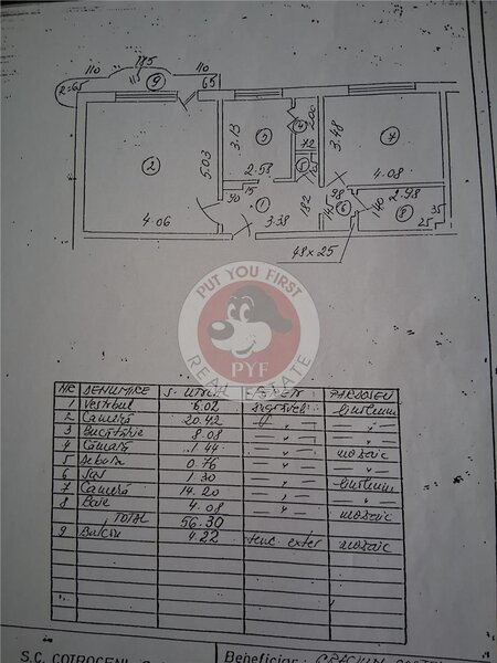 Prosper Mall | Apartament 2 camere | Decomandat | 60mp | B11723